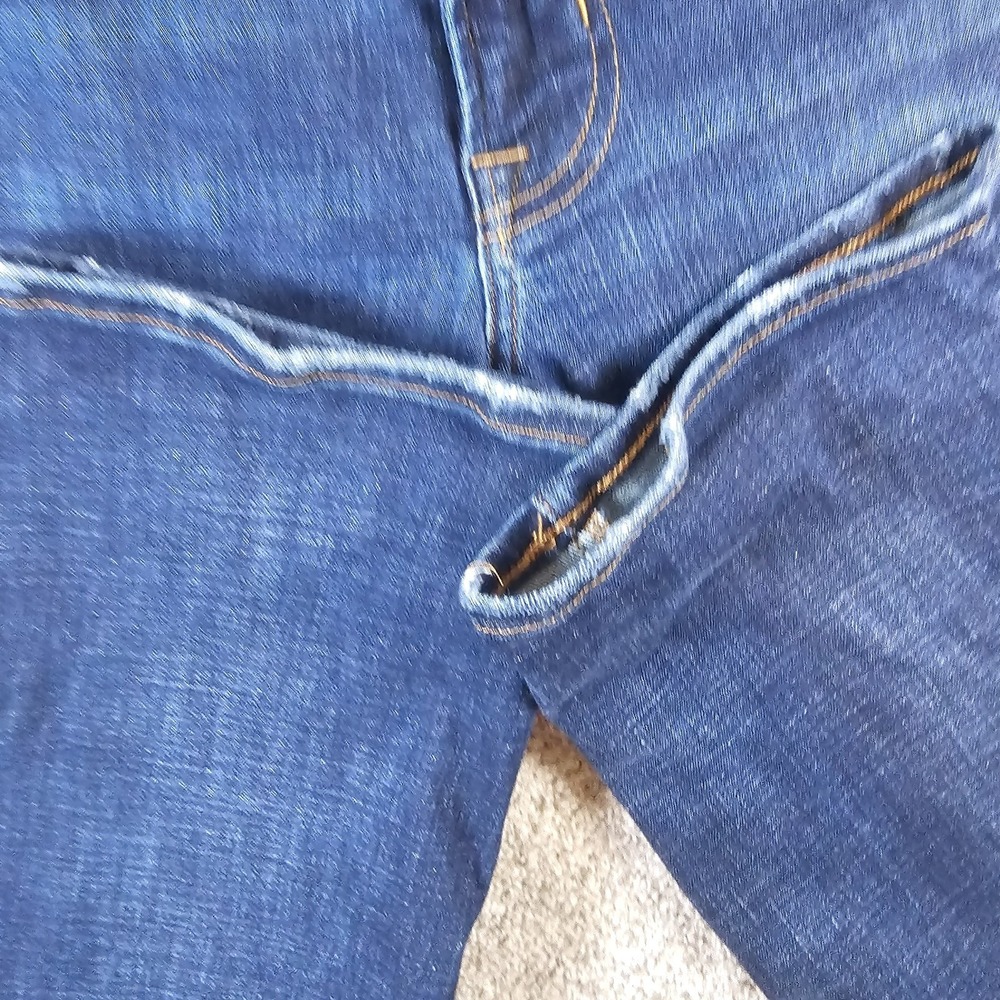 American Eagle Outfitters Next Level Flex Straight Blue Denim Jeans Mens 34x34 - Picture 9 of 16
